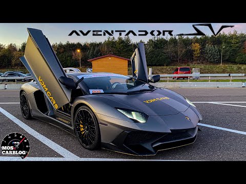 Lamborghini Aventador SV Crazy V12 Passenger Lap ! FI EXHAUST
