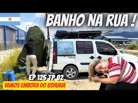 EM NOSSO ÚLTIMO DIA DE MOTORHOME NO USHUAIA ACONTECEU TUDO ISSO ! 