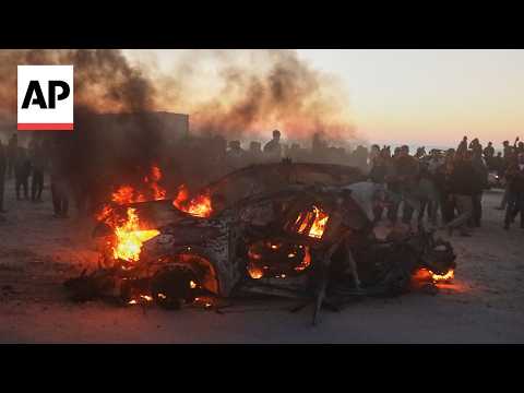 Israel drone strike hits car and kills Al Jazeera journalist in Gaza