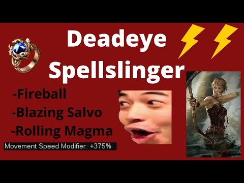 3.14 Fire Spellslinger w. Blazing Salvo/Roll. Magma/Fireball (3.15 Expedition Update in description)