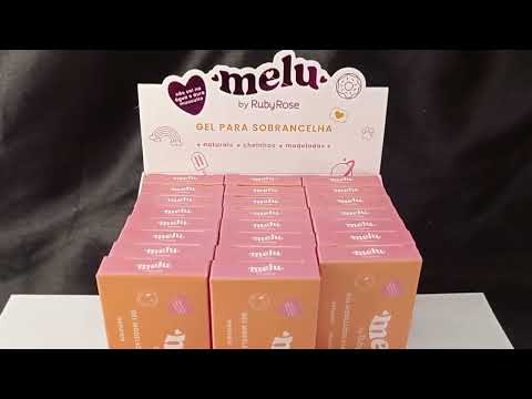 GEL PARA SOBRANCELHA MELU RUBY ROSE