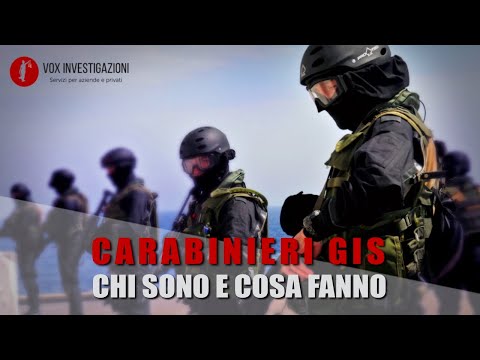 Carabinieri GIS: Chi sono e cosa fanno?
