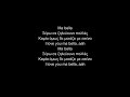 MA BELLA Rack X Toquel Remix Lyrics