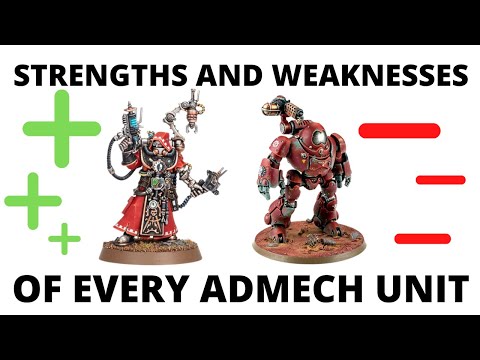 Strengths and Weaknesses of EVERY Adeptus Mechanicus Unit - Admech Datasheets Reviewed!