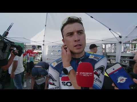 Andrea Bagioli - Interview at the finish - Coppa Bernocchi - GP Banco BPM 2023