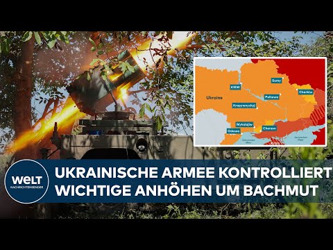 PUTINS KRIEG: Ukrainische Truppen machen Boden gut - Russisches Militär verstärkt Luftangriffe