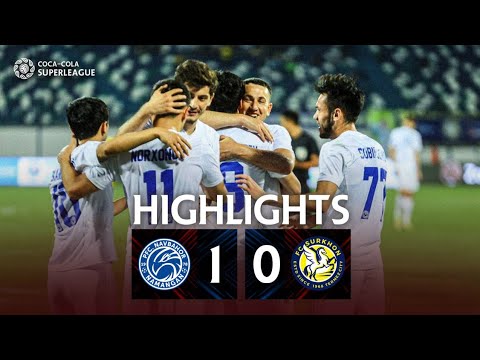 NAVBAHOR 1:0 SURXON. Coca-Cola Superliga | 10-tur