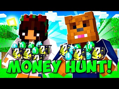 Insane Minecraft Money Hunt Challenge LIVE! Jerome vs. Friends