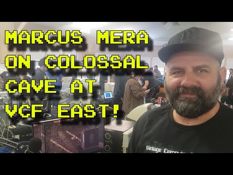 Colossal Cave on a Teletype Machine! Marcus Mera from Cygnus Entertainment at VCF East!