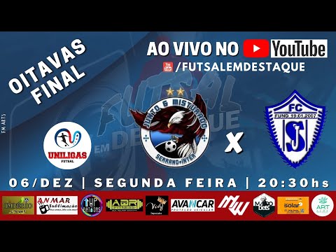 AO VIVO -  UNILIGAS 2021, O MELHOR FUTSAL DO ABC - OITAVAS DE FINAL - JM SERRANO X JD SILVIA