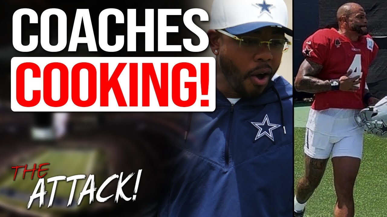 Dallas Cowboys Coaches PUTTING ON A CLINIC During Day 6 Training Camp! Schotty TEASING A TRADE?!