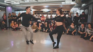 Zee &amp; Dalena WCS West Coast Swing Demo Taipei (Slow Fade- Ruth B)