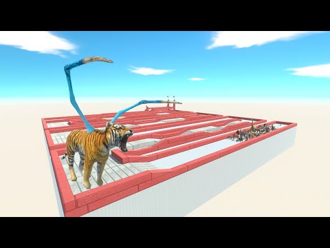 Escape From Alien Tiger - Last Survivor - Animal Revolt Battle Simulator