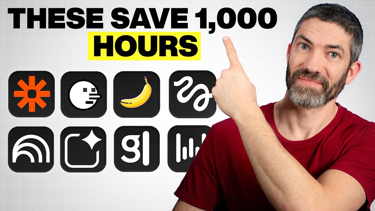 These 8 AI Tools Will Save You 1000 Hours in 2026