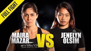 Maira Mazar vs. Jenelyn Olsim | ONE Championship Full Fight