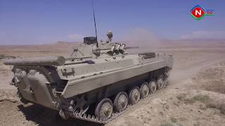 Əlahiddə Ümumqoşun Orduda döyüş atışlı taktiki təlimlər keçirilir