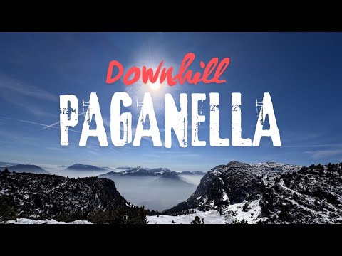 Paganella ski Andalo  Feb  2025  - Downhill  S Antonio 1,  Lupetto, Gaggia
