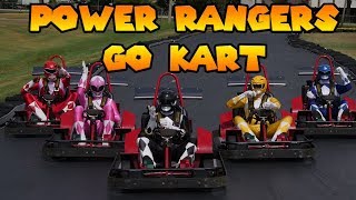 Power Rangers Go Kart Racing!