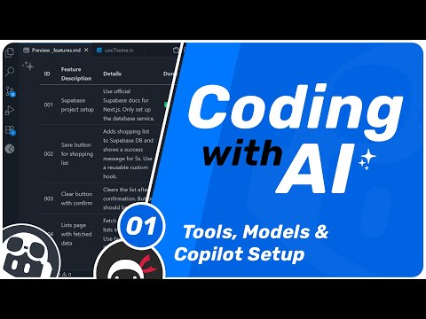 Coding with AI 1 Tools Models Copilot Setup