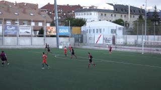 preview picture of video 'C.D. RAYO COLMENAR VIEJO 1-1 A.D. SPORTING HORTALEZA C 1ª parte Futbol 16/11/2014'