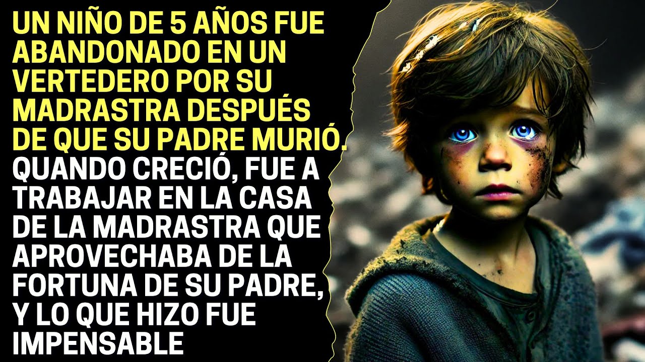 Abandonado en un vertedero a los cinco años, creció para servir a la madrastra que robó la fortuna..