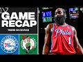 2023 NBA Playoffs: James Harden Leads 76ers OVER Celtics to Take 1-0 Series Lead | CBS Sports