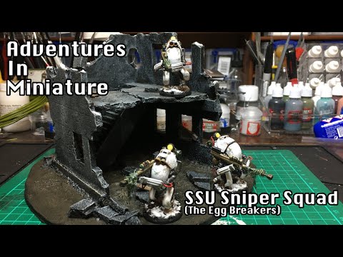 Painting the SSU Steel Guard Sniper Squad