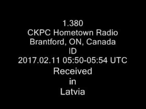1.380 CKPC Hometown Radio, Brantford, ON, Canada ID