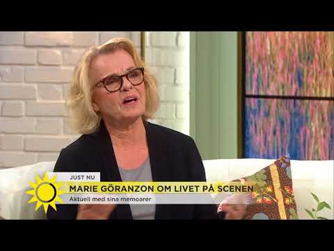 Marie Göranzon: "Man måste hela tiden ha någon som vill ha en" - Nyhetsmorgon (TV4)