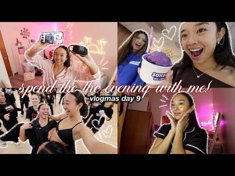 spend the evening with me ❤︎ Vlogmas Day 9!
