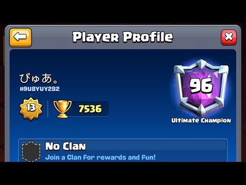#1 Strongest golem Lightning deck 👈 ぴゅあ。Purestrength clash Royale