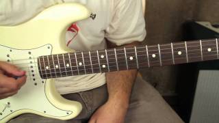 How to Play &quot;Lenny&quot; by SRV - Stevie Ray Vaughan - Fender Stratocaster
