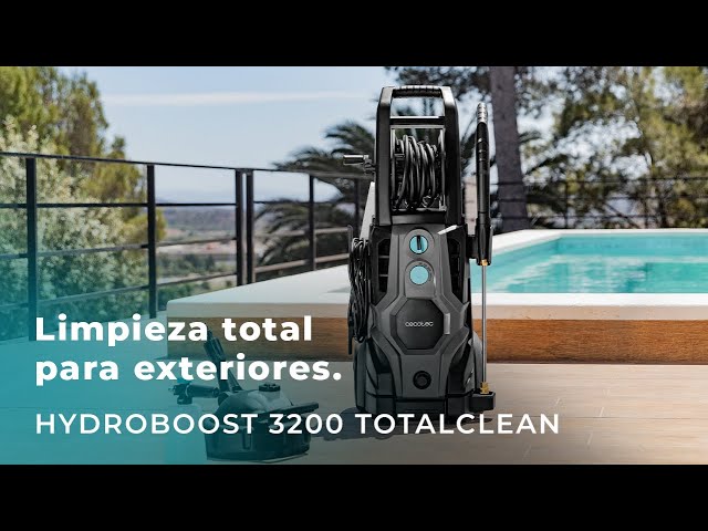 Cecotec HydroBoost 3200 TotalClean Hidrolimpiadora con Motor Brushless 3200W video