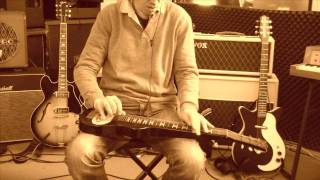 Video thumbnail for Egmond Solid 7 und  Gibson Br-3 Lapsteel Deltablues Vahlbruch Octavia - VSP - by vintagesoundproject