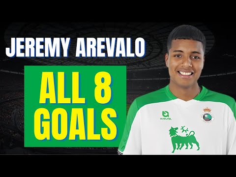 Jeremy Arevalo - ALL 8 GOALS FOR RACING CLUB SANTANDER SO FAR | Skills & Highlights