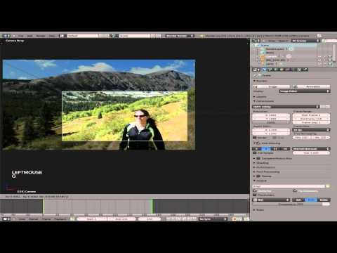 Pan and Zoom Slide Show in Blender 2.6 - Part #1 - Blender 3D - Linux
