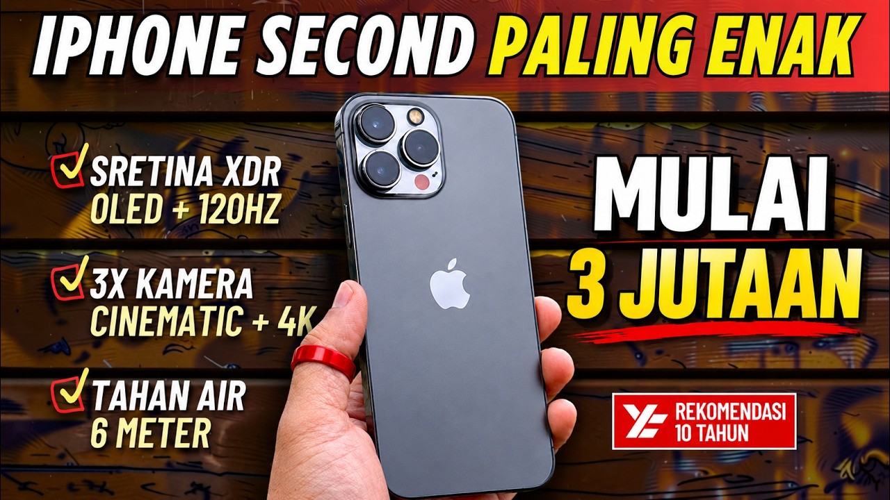 TOP 5 HP IPHONE (SECOND MURAH) PALING WORTH IT! November 2026