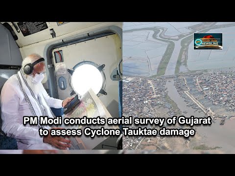 PM Modi conducts aerial survey of Gujarat to assess Cyclone Tauktae damage
