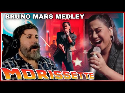 REACTION | Morissette - Bruno Mars Evolution Medley (covers feat. 3RD AVENUE) ♡
