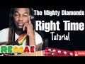 How To Play - Right Time By The Mighty Diamonds On Electric Guitar