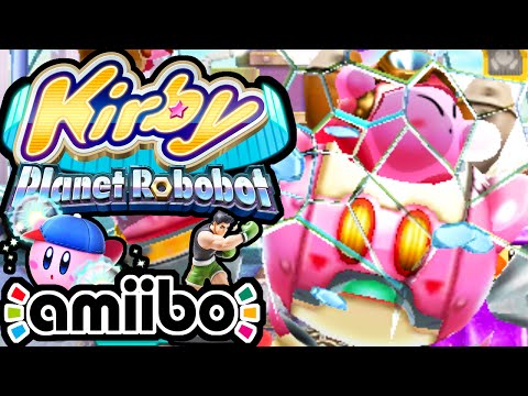 Kirby Planet Robobot PART 4 - 3DS Gameplay Walkthrough - New ESP Copy! Little Mac amiibo Nintendo
