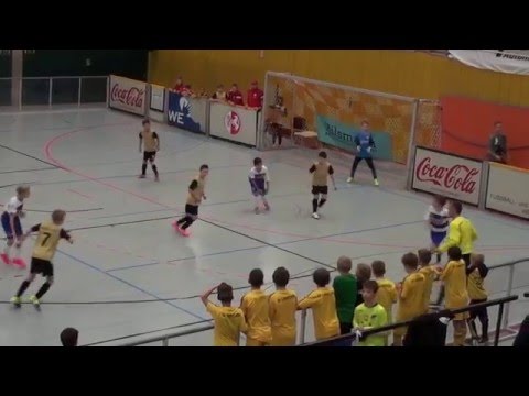 1. FSV Mainz 05 U10 vs. MSV Duisburg U10 5:1; 2.Int. Hülpert Indoor Masters 2014 Unna