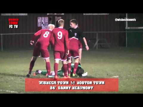 Wisbech Town v Boston Town - UCL - 23/02/16 *Wisbech goals only*