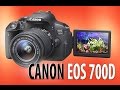 Цифровой фотоаппарат CANON EOS 700D 18-135 STM lens kit 8596B038 - видео