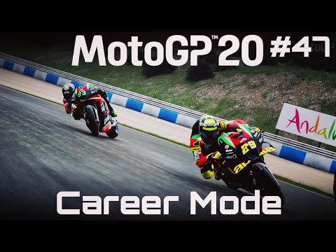 Verkeerde keuze met de achterband | MotoGP 20 - Career Mode Deel 47: Jerez MotoGP