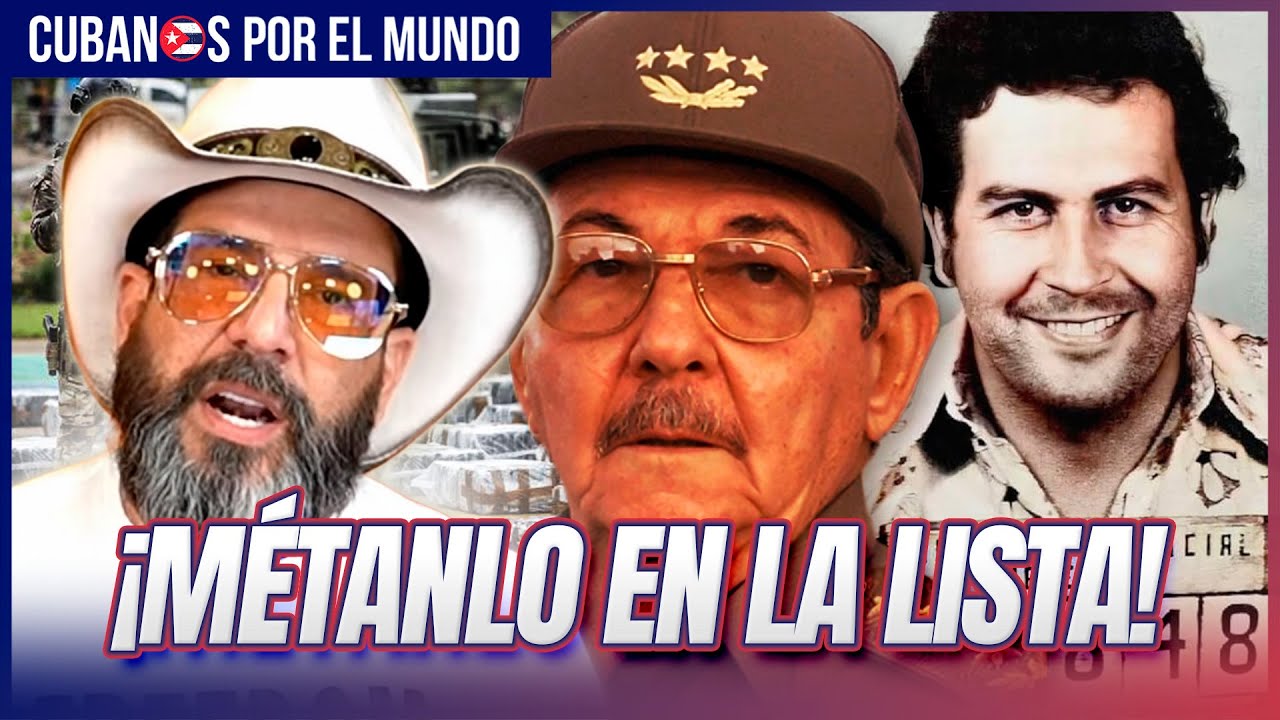 Otaola exige desclasificar archivos que vinculan a Raúl Castro con el narcotráfico