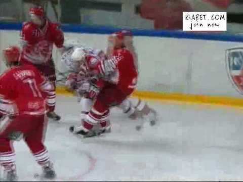 hockey khl. spartak vs lokomotiv. Gagarin Cup. All hits
