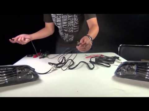 Winjet fog lights general wiring installation