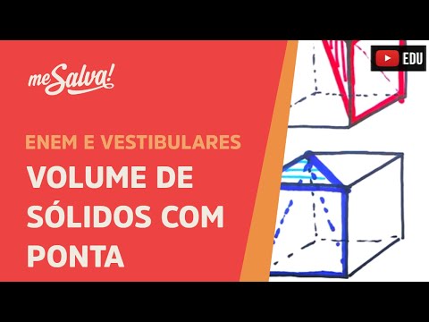 Me Salva! GE05 - Geometria Espacial - Porque dividir por 3 o volume de sólidos com ponta?