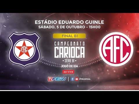 TV FERJ - FINAL IDA - CARIOCA B1 - FRIBURGUENSE X AMERICA - 2019